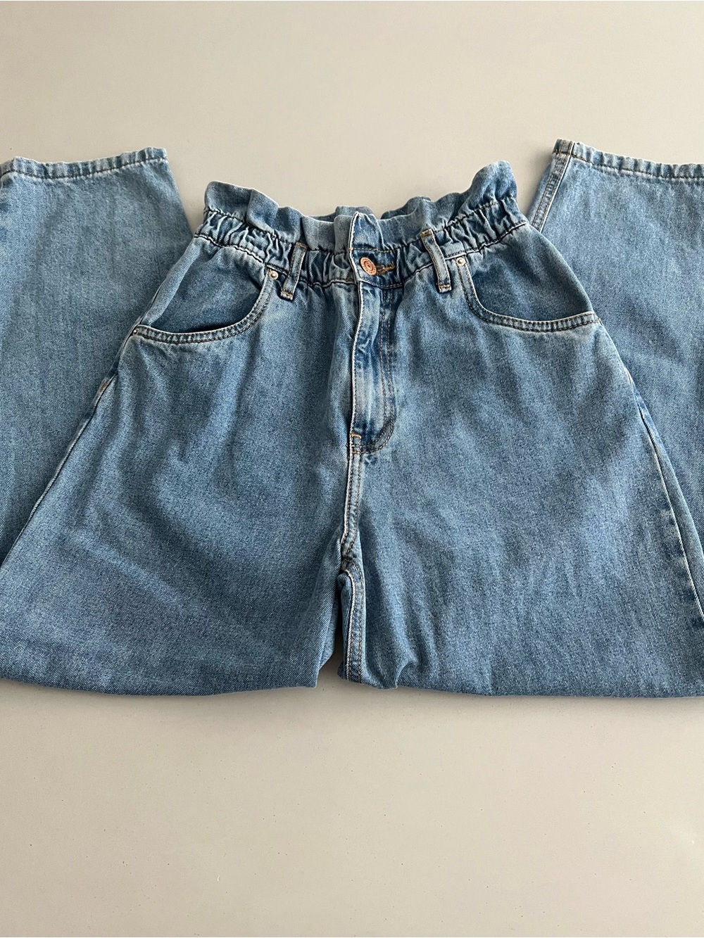 Americano Paperbag blue jeans size small